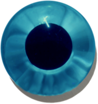 Bear-Eyes solid turquoise