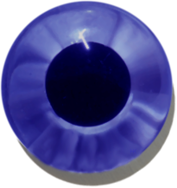 Bear-Eyes solid blue