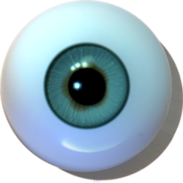 Iris-Rim-Eyes hollow turquoise