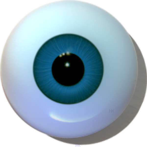 Doll-Eyes hollow turquoise